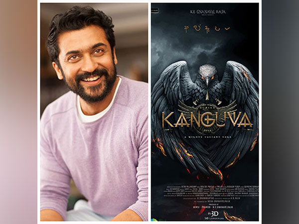 Suriya, official poster of ‘Kanguva’ (Image source: Instagram)