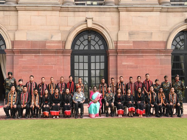 Villagers from Nagaland's remote district meet President Murmu as part of National Integration Tour (Photo/ANI)